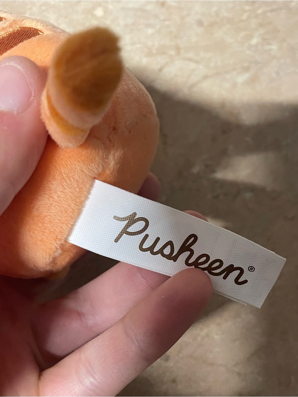 New Gund Pusheen 2026 Halloween Mystery Plush Clip Orange Cat Spiderweb - Picture 8 of 10